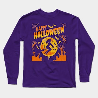 Happy Halloween || Halloween Day || Witch Long Sleeve T-Shirt